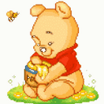 pic for Baby pooh honey  100x120